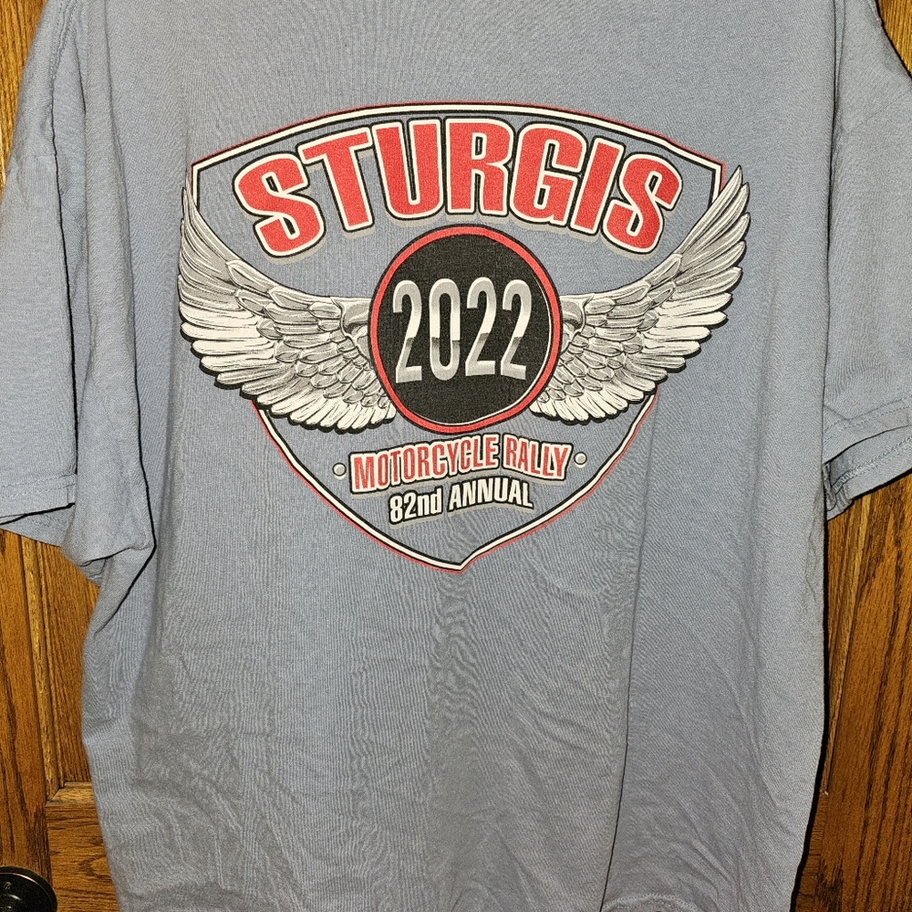 Gildan Harley-Davidson T-Shirt 82nd Annual 2022 Sturgis SD